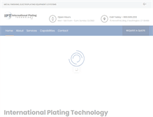 Tablet Screenshot of iptllc.com